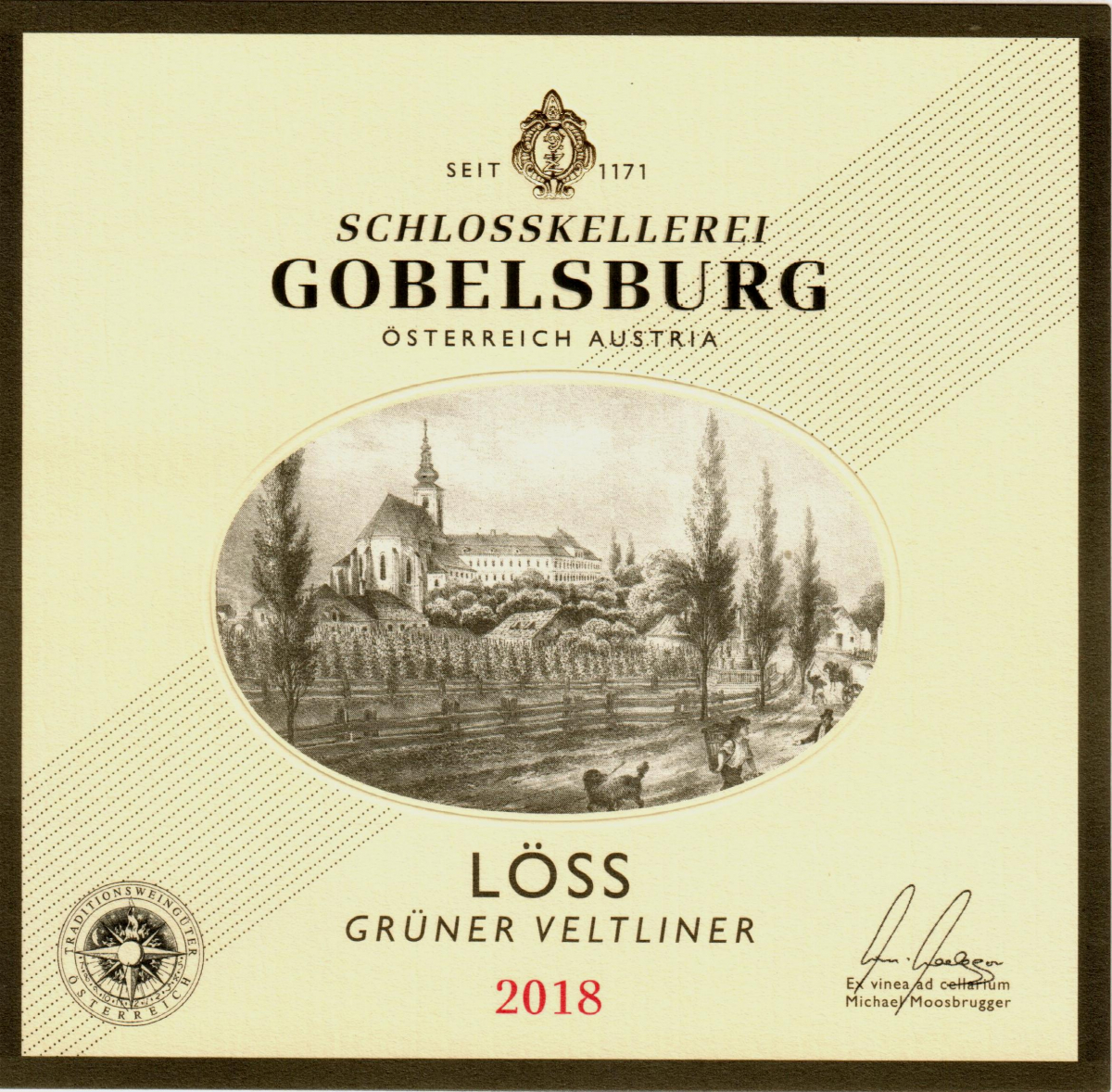 Label Schlosskellerei Gobelsburg